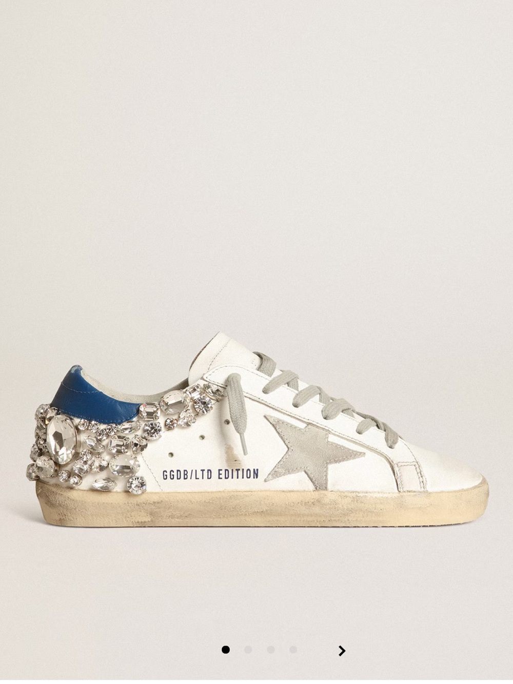 Golden Goose Women's Super-Star with Swarovski stone decoration - Picture 1 of 11